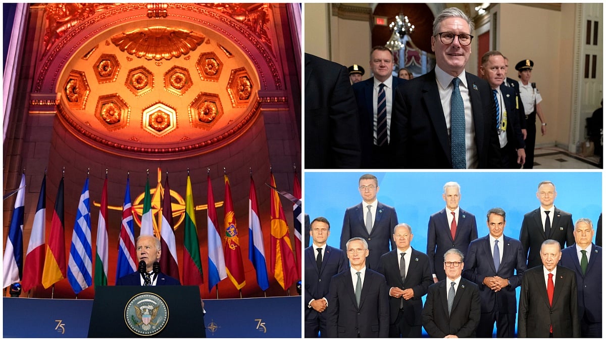 NATO Summit 2024 in Washington DC, US |  - AP